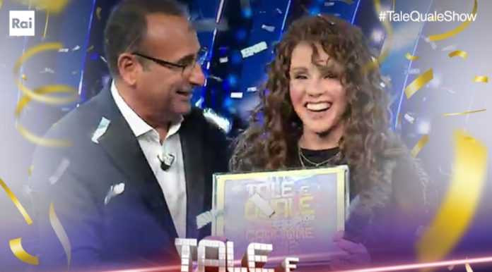 Ilaria Mongiovì vince Tale e Quale Show il torneo