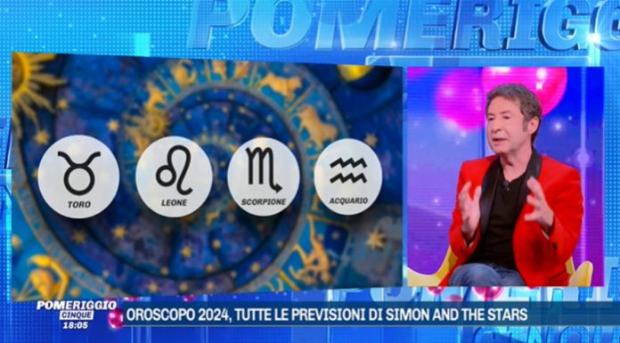 Oroscopo 2024 di Simon & The Stars a Pomeriggio 5: segno per segno | Video Mediaset Oroscopo 2024