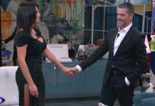 Grande Fratello 2023, l’ingresso di Monia La Ferrara e l’incontro con l’ex Massimiliano Varrese | Video Mediaset Monia e Massimiliano al Grande Fratello 2023