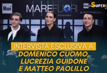 “Mare Fuori 4”, intervista a Lucrezia Guidone, Domenico Cuomo e Matteo Paolillo: “Imprevisto sul set con i gabbiani, ecco cosa è successo” GUIDONE-CUOMO-PAOLILLO