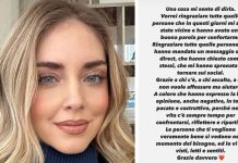 Chiara Ferragni torna su Instagram: “Mi siete mancati”, le parole dell’influencer Chiara Ferragni torna su instagram