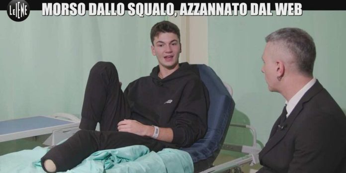 Matteo Mariotti ha perso una gamba perché morso da uno squalo in Australia, il servizio a Le Iene – Video Mediaset matteo azzannato dallo squalo a le iene