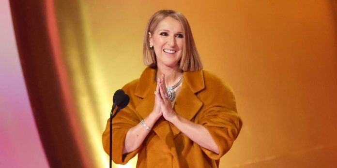 Celine Dion ai Grammy 2024