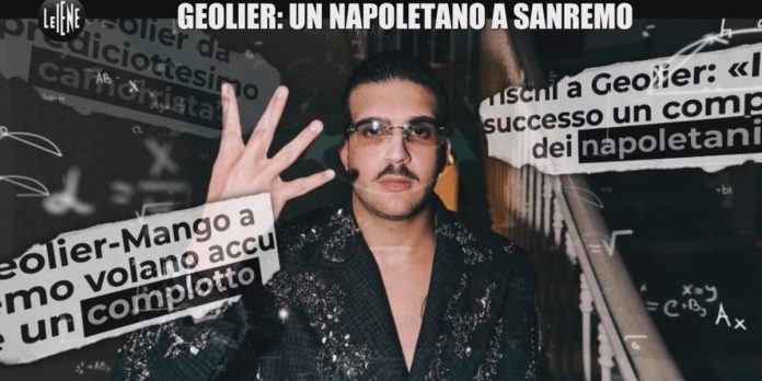 Le Iene, Geolier da Napoli al Festival di Sanremo 2024: il rapper seguito da Nicolò De Devitiis 24 ore su 24  | Video Mediaset Geolier, le iene