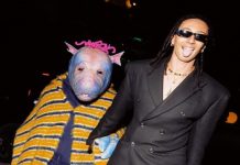 Sanremo 2024, Ghali si esibisce con un extraterrestre: chi è Rich Ciolino e cosa rappresenta Ghali ed extraterrestre rich ciolino