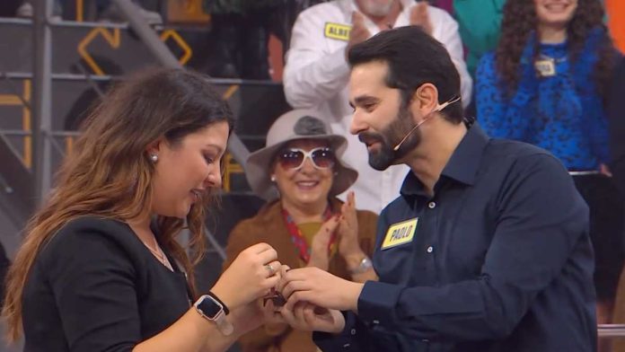 Avanti un Altro 2024, il concorrente Paolo fa la proposta di matrimonio in diretta | Video Mediaset proposta di matrimonio Paolo avanti un altro