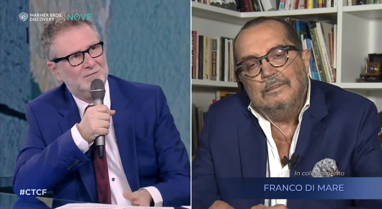 Franco Di Mare: «Ho un tumore inguaribile legato all’amianto, mi resta poco da vivere» – Video