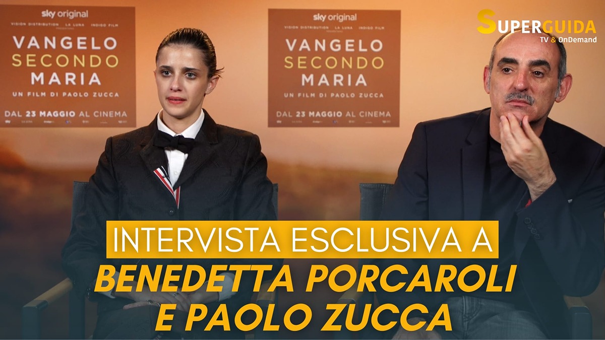 “Vangelo secondo Maria”, intervista esclusiva al regista Paolo Zucca e a Benedetta Porcaroli: “Le donne che decidono di avere dei figli dovrebbero essere aiutate di più”