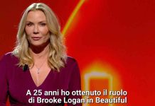 Le Iene, il monologo di Katherine Kelly Lang “non ho mai rinunciato al mio sogno. Ho un legame profondo con Brooke” | Video Mediaset Monologo Katherine Kelly Lang a Le Iene