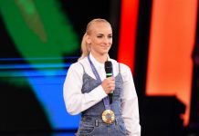 Alice D’Amato a Tu si que vales 2024: Sabrina Ferilli prova la trave | Video Witty Tv Alice d amato a Tu si que vales 2024