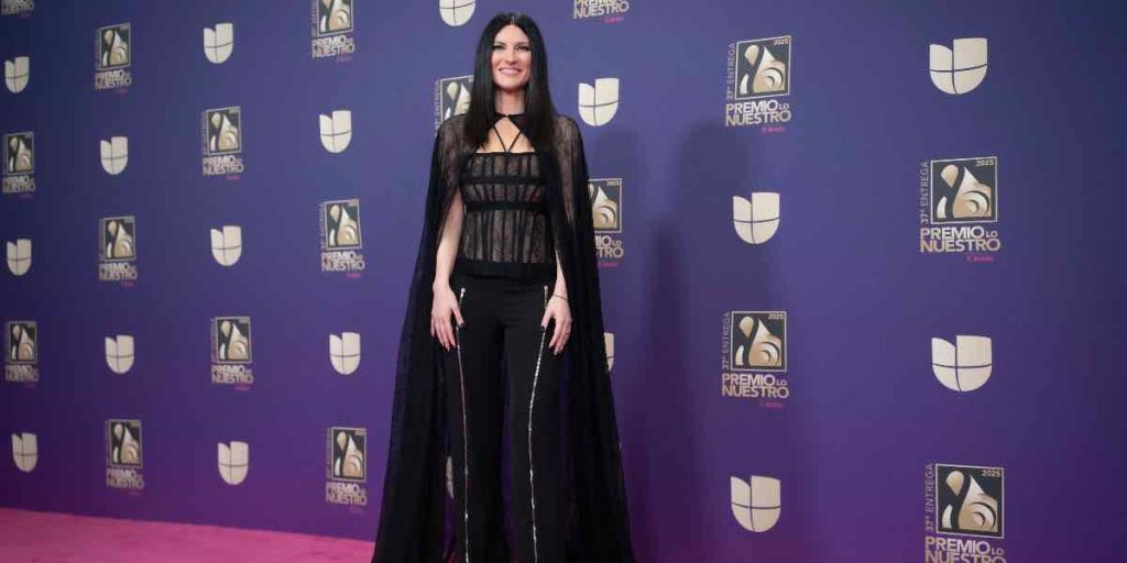Laura Pausini al Premio Lo Nuestro