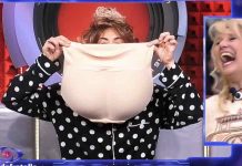 Grande Fratello, Maria Teresa Ruta indossa una protesi ai glutei nella casa | Video Mediaset Maria Teresa Ruta