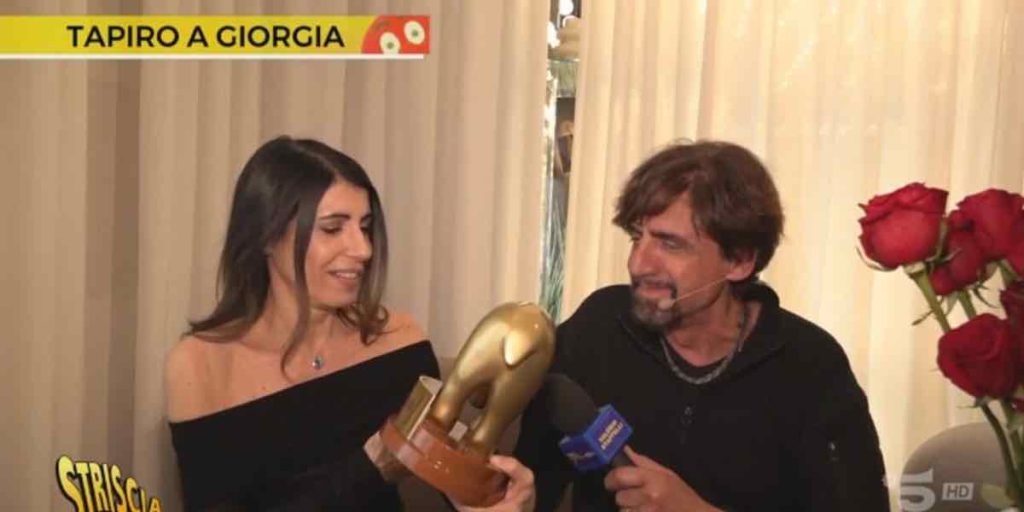 Tapiro Giorgia Striscia La Notizia
