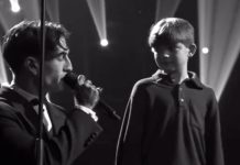 Chi è Vittorio, il bambino che si è esibito con Damiano David e Alessandro Borghi a Sanremo 2025? vittorio bambino sanremo 2025