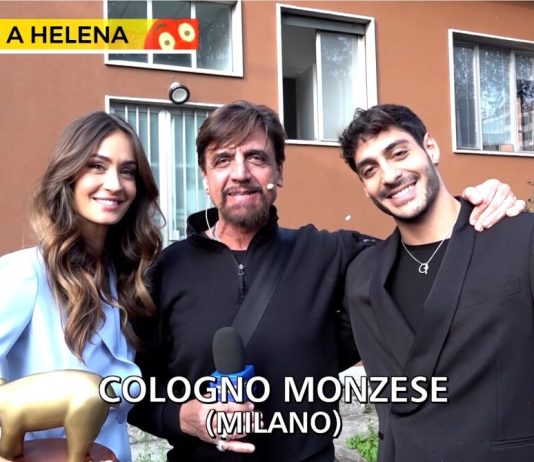 Tapiro d’oro a Helena Prestes a Striscia la Notizia: “Amici, amici e poi ti rubano la bici” | Video Mediaset tapiro d oro Helena Prestes