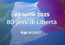 Mediaset celebra l’80° anniversario della Liberazione con uno spot istituzionale su tutte le reti Spot Mediaset 25 aprile