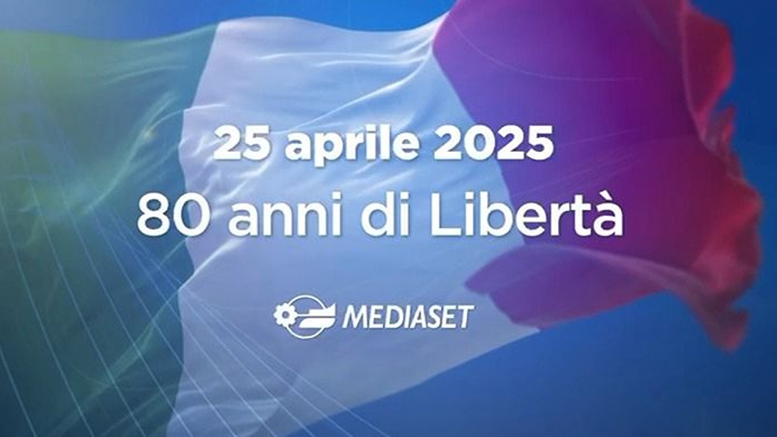 Mediaset celebra da Superguidatv.it Mediaset celebra l’80 anniversario della Liberazione con uno spot istituzionale su tutte le reti