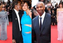 Festival di Cannes 2025, look e pagelle della settima giornata (19 maggio): Rihanna sfila con pancione e sotto la pioggia, premiato Denzel Washington | VIDEO look cannes settima giornata