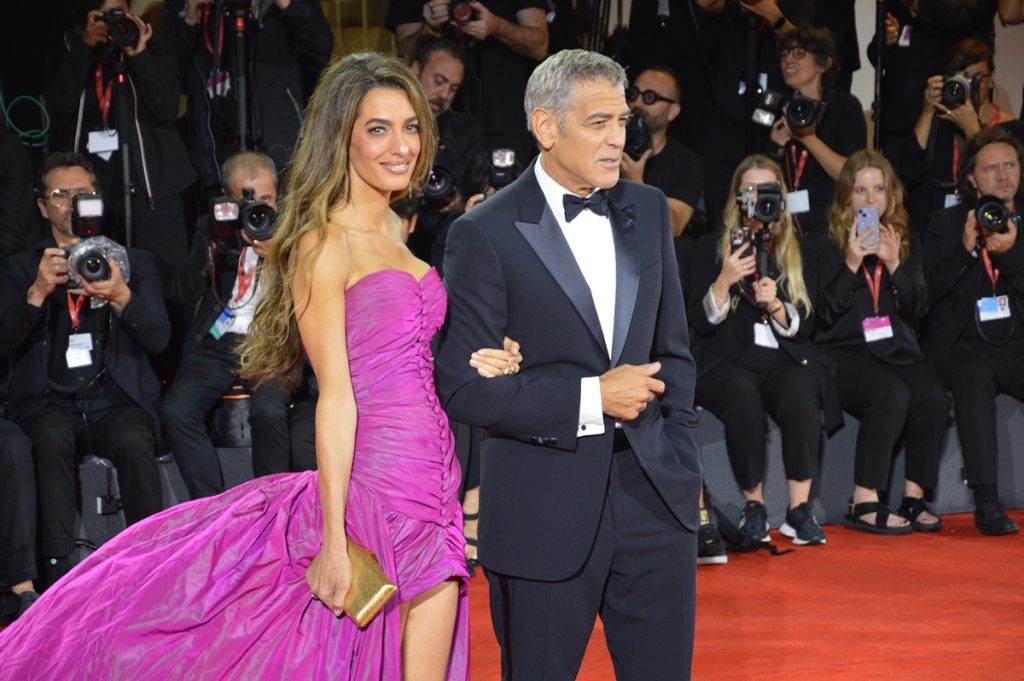 George Clooney e Moglie