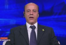 Enzo Iacchetti furioso con l’israeliano Eyal Mizrahi: “Str…, vengo giù e ti prendo a pugni” | Video Mediaset Iacchetti - Gaza