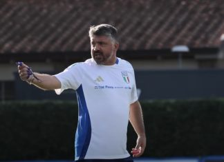 Ascolti tv 26 marzo 2026: Italia-Irlanda del Nord (43.8%), Forbidden Fruit (11.7%), Affari Tuoi, La Ruota della Fortuna | Dati Auditel gennaro gattuso italia estonia