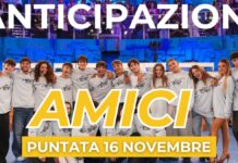 Amici di Maria De Filippi anticipazioni puntata del 16 novembre 2025: ospiti e news | Spoiler Amici di Maria De Filippi