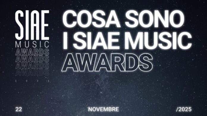 Siae Music Awards 2025 con Amadeus: la data dell’evento che premia gli autori ed editori di maggior successo siae music award