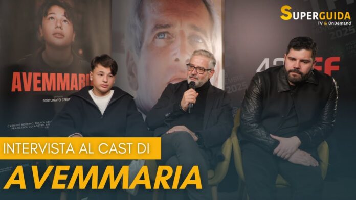 “Avemmaria”, intervista esclusiva a Fortunato Cerlino, Salvatore Esposito e Mario Di Leva Film Cerlino
