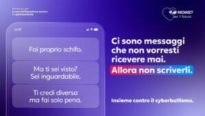 Mediaset per il Futuro: al via la campagna di sensibilizzazione contro il cyberbullismo