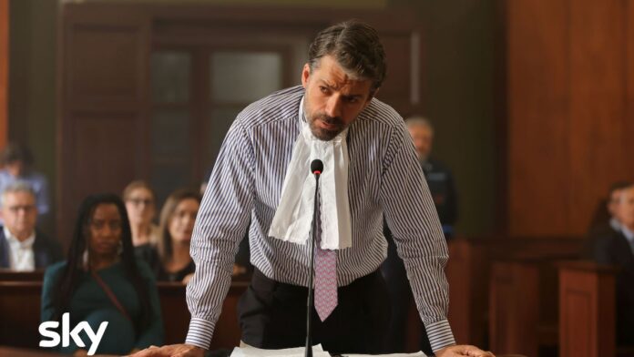 avvocato ligas con luca argentero