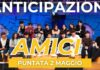 Amici di Maria De Filippi, anticipazioni Serale 2 maggio 2026: sfide e ballottaggio | Spoiler Amici di Maria De Filippi