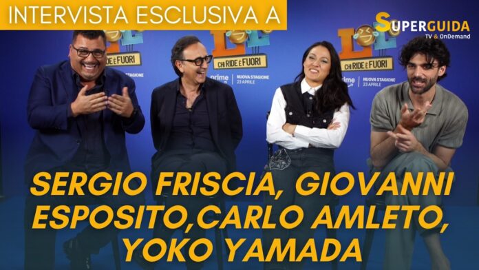 Friscia, Esposito, Yoko Yamada e Carlo Amleto