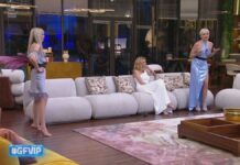 Grande Fratello Vip 2026, lo scontro tra le due finaliste Antonella Elia e Alessandra Mussolini | Video Mediaset Antonella Elia, Adriana Volpe e Alessandra Mussolini al Grande Fratello Vip 2026