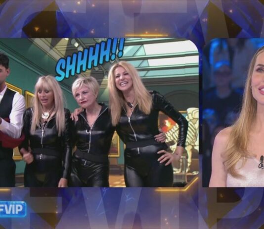Grande Fratello Vip 2026, news ultim’ora: eliminato e nomination di ieri sera 12 maggio, sedicesima puntata Alessandra, Adriana e Antonella occhi di gatto al Grande Fratello Vip 2026