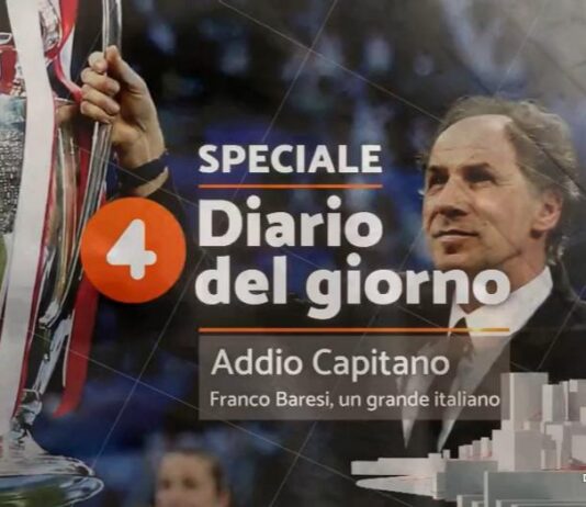 Franco Baresi, lo speciale di Retequattro per l’ultimo saluto: «Negato l’accesso alla Basilica» diario del giorno