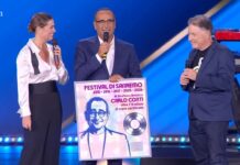Sanremo: riconoscimento speciale a Carlo Conti ai BYD Music Awards Carlo Conti ai BYD Music Awards