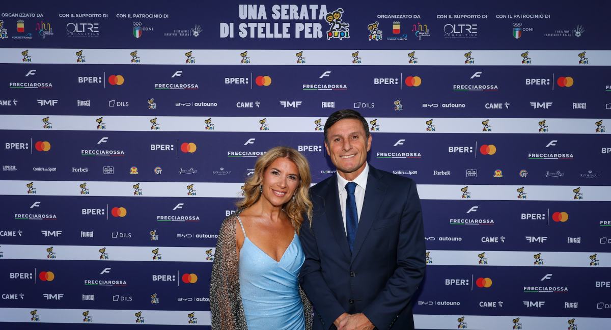 zanetti e Paula de la Fuente