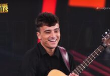 Tu Si Que Vales 2026, Alessandro Malerba incanta con Pino Daniele. Paolo Bonolis a Stefano De Martino: «Lo porterei a Sanremo» Alessandro a "Tu Si Que Vales"